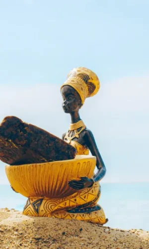 Raw African Black Soap Bar