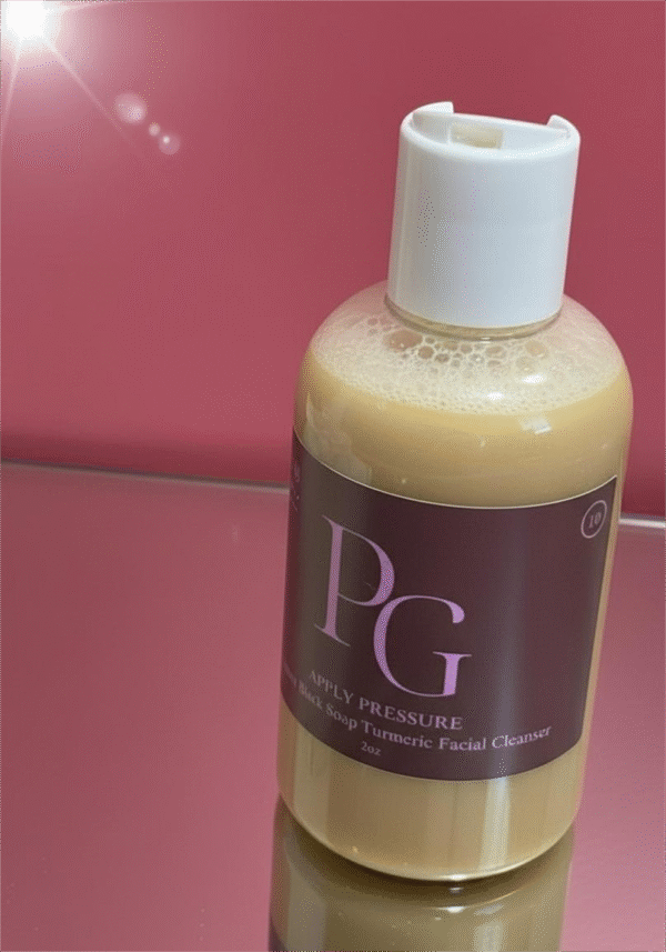 African Black Soap Turmeric Facial Cleaner