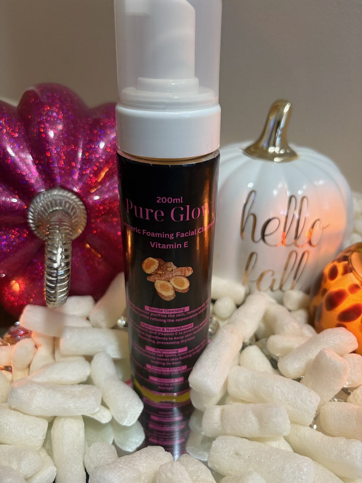 Turmeric Foaming Facial Cleanser - Image 3