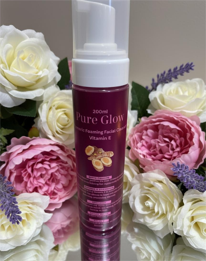 Turmeric Foaming Facial Cleanser - Image 2